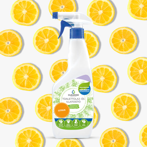 Toalett olaj- és illatosító - Újratöltött termék (citrus illatú)