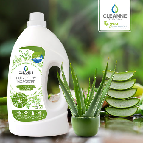 Folyékony mosószer koncentrátum aloe vera illóolajjal