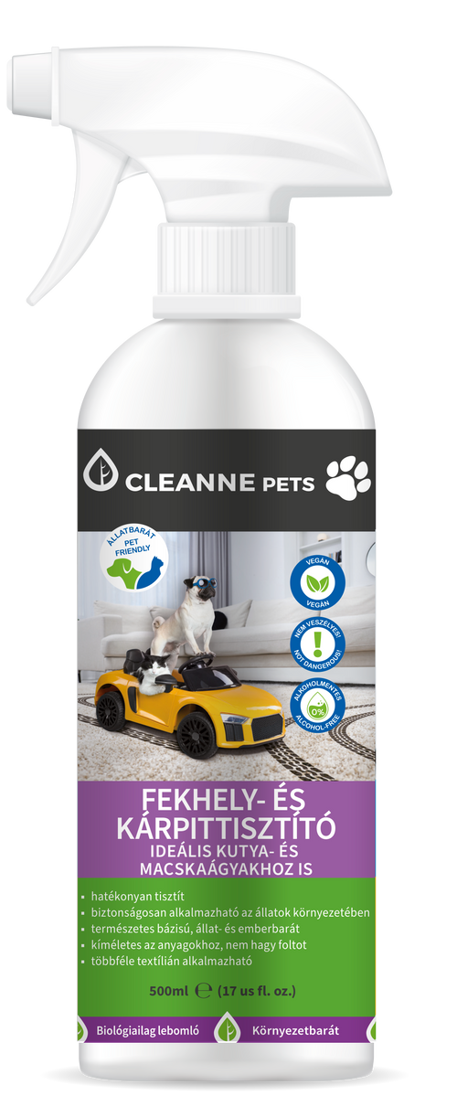 CLEANNE PETS Fekhely- és kárpittisztító