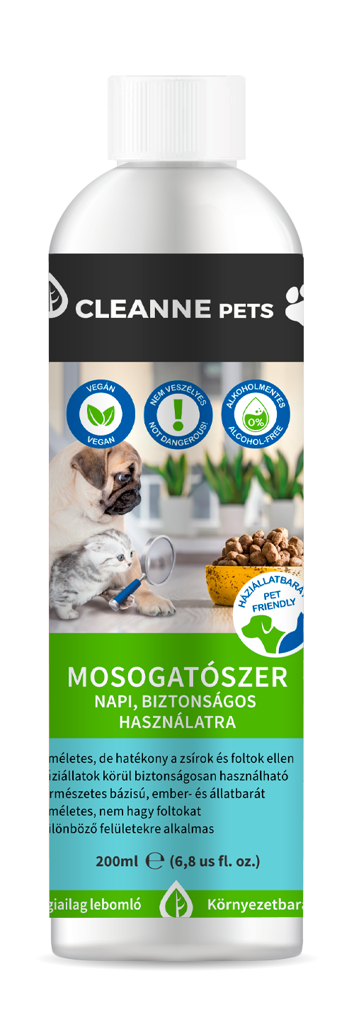 CLEANNE PETS Mosogatószer kisállatoknak