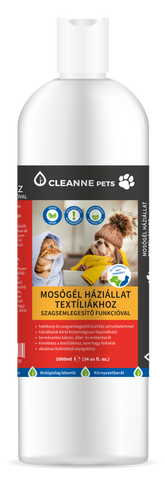CLEANNE Pets Mosógél kisállat textíliákhoz