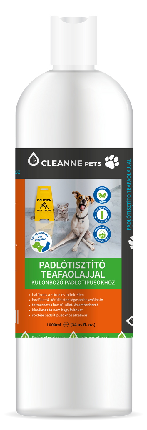 CLEANNE PETS Felmosószer teafaolajjal