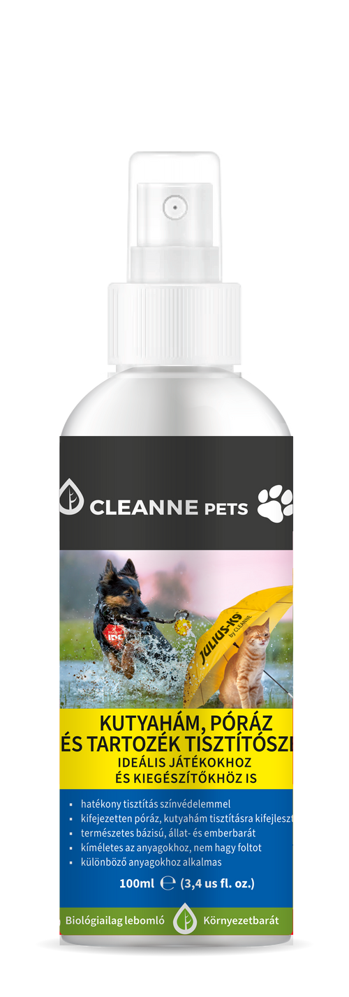 CLEANNE PETS Hám-, póráz- és játéktisztító