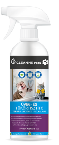CLEANNE PETS Üveg- és tükörtisztító